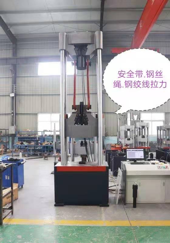 安全帶，鋼絲繩，鋼絞線，抗拉強度微機控制拉力試驗機